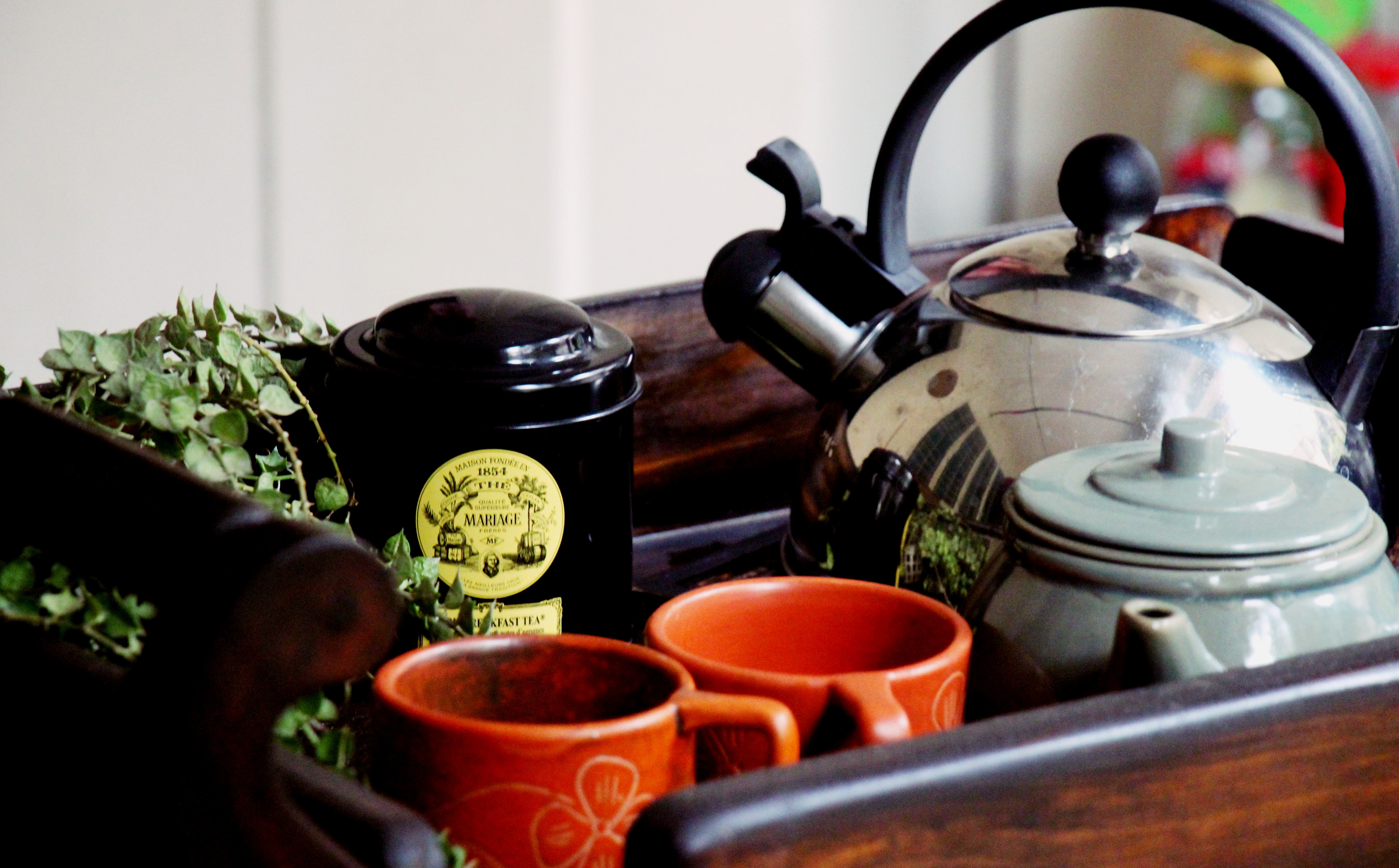 Tea ceremony: Mariage Freres Paris Breakfast Tea - Bangla Hues