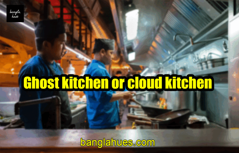 Ghost kitchen or cloud kitchen