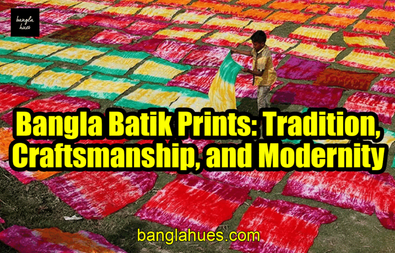 Bangla Batik Prints: Tradition, Craftsmanship, and Modernity