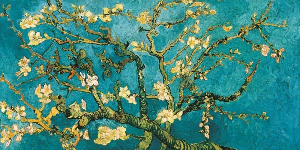 Almond blossom by Vincent Van Gogh