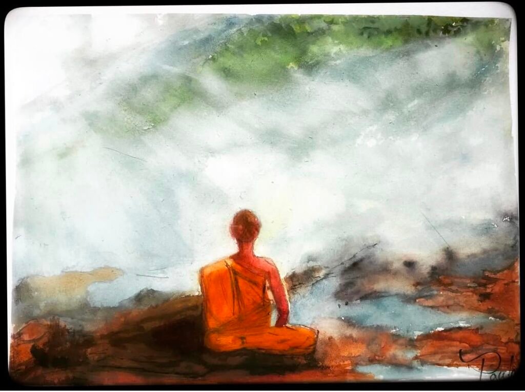 Buddha in my eyes 