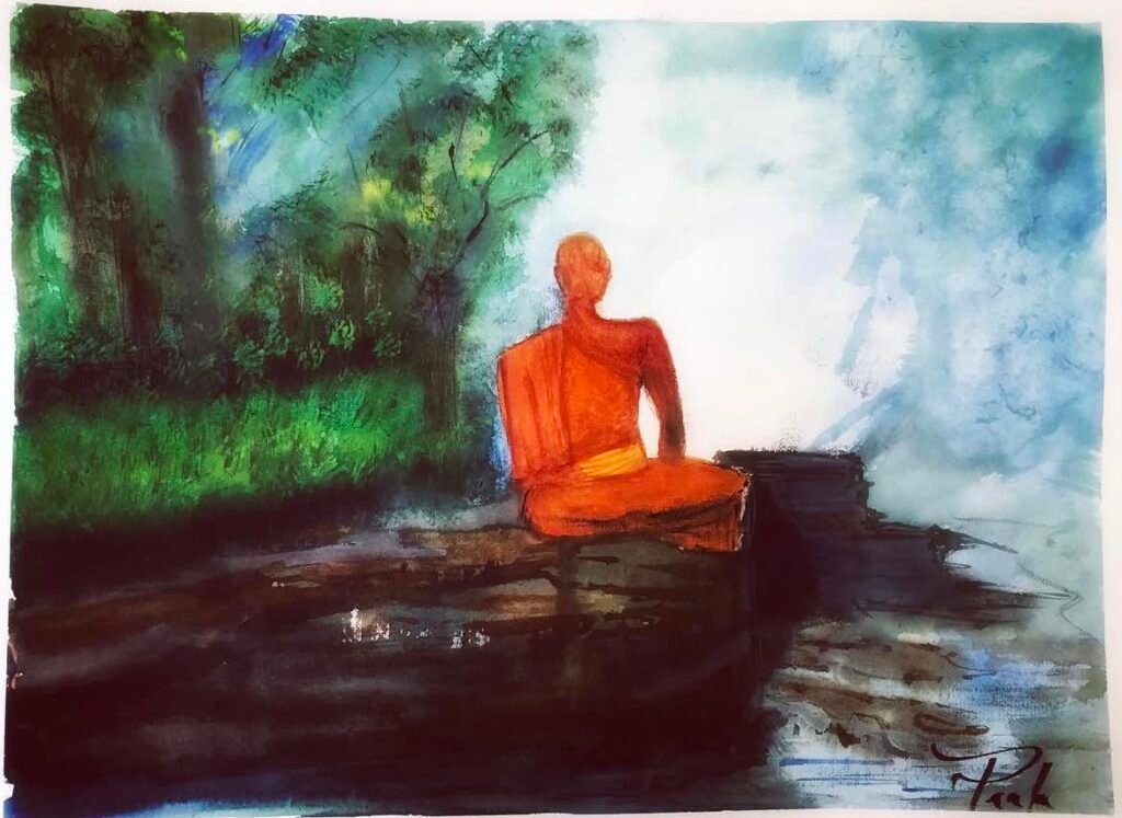 Buddha in my eyes 